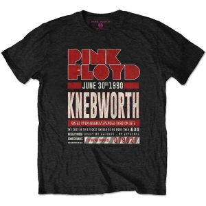 Pink Floyd - Knebworth '90 Red Uni Bl  in the group MERCHANDISE / T-shirt / Pop-Rock at Bengans Skivbutik AB (5545610r)