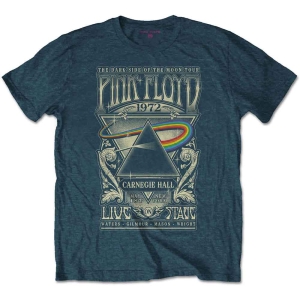 Pink Floyd - Carnegie Hall Poster Uni Denim  in the group MERCHANDISE / T-shirt / Pop-Rock at Bengans Skivbutik AB (5545650r)