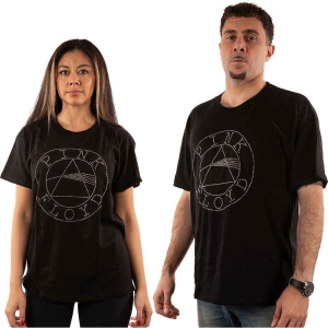 Pink Floyd - Circle Logo Diamante Uni Bl  in the group MERCHANDISE / T-shirt / Pop-Rock at Bengans Skivbutik AB (5545660r)