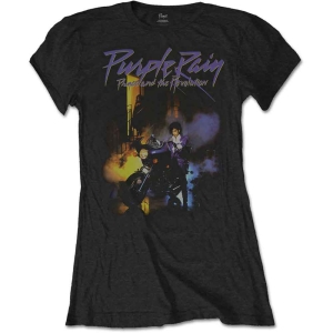 Prince - Purple Rain Lady Bl  in the group MERCHANDISE / T-shirt / Pop-Rock at Bengans Skivbutik AB (5545845r)