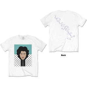 Prince - Lovesexy Uni Wht  in the group MERCHANDISE / T-shirt / Pop-Rock at Bengans Skivbutik AB (5545875r)