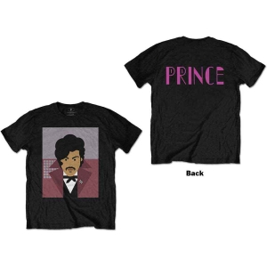 Prince - Many Faces Uni Bl  in the group MERCHANDISE / T-shirt / Pop-Rock at Bengans Skivbutik AB (5545876r)
