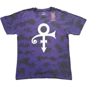 Prince - White Symbol Uni Bl Dip-Dye  in the group MERCHANDISE / T-shirt / Pop-Rock at Bengans Skivbutik AB (5545877r)