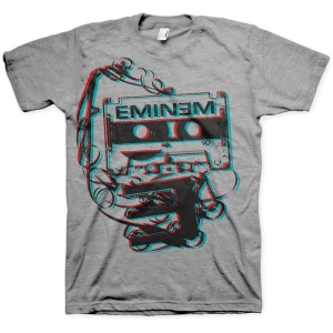 Eminem - Tape Uni Grey in the group MERCHANDISE / T-shirt / Hip Hop-Rap at Bengans Skivbutik AB (5545920)