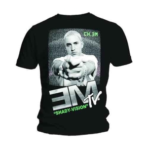 Eminem - Em Tv Uni Bl  in the group MERCHANDISE / T-shirt / Hip Hop-Rap at Bengans Skivbutik AB (5546043r)