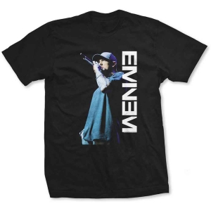 Eminem - Mic Pose Lady Bl  in the group MERCHANDISE / T-shirt / Hip Hop-Rap at Bengans Skivbutik AB (5546048r)