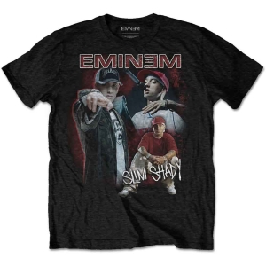 Eminem - Slim Shady Homage Uni Bl T-Shirt in the group MERCHANDISE / T-shirt / Hip Hop-Rap at Bengans Skivbutik AB (5546053r)