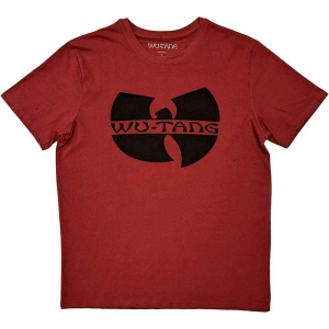 Wu-Tang Clan - Logo Uni Red  in the group MERCHANDISE / T-shirt / Hip Hop-Rap at Bengans Skivbutik AB (5546191r)