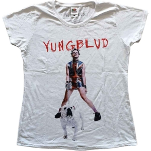 Yungblud - Strawberry Lipstick Lady Wht in the group MERCHANDISE / T-shirt / Pop-Rock at Bengans Skivbutik AB (5546198r)