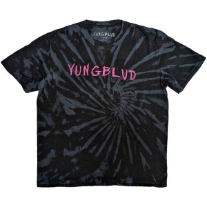 Yungblud - Scratch Logo Uni Bl Dip-Dye  in the group MERCHANDISE / T-shirt / Pop-Rock at Bengans Skivbutik AB (5546205r)