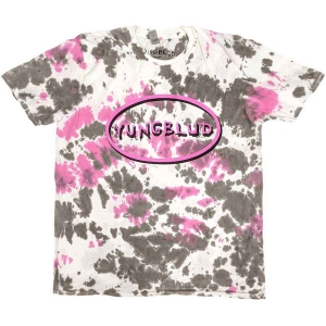 Yungblud - Scratch Logo Oval Uni Grey Dip-Dye  in the group MERCHANDISE / T-shirt / Pop-Rock at Bengans Skivbutik AB (5546207r)