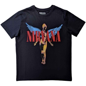Nirvana - Angelic Uni Bl in the group MERCHANDISE / T-shirt / Pop-Rock at Bengans Skivbutik AB (5546457r)