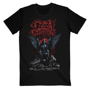 Ozzy Osbourne - Angel Wings Uni Bl T-Shirt in the group MERCHANDISE / T-shirt / Nyheter / Hårdrock at Bengans Skivbutik AB (5546622r)