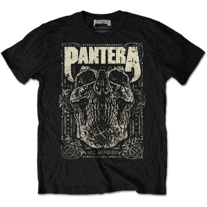 Pantera - 101 Proof Skull Uni Bl  in the group MERCHANDISE / T-shirt / Hårdrock at Bengans Skivbutik AB (5546640r)