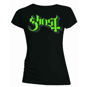 Ghost - Green/Grey Keyline Logo Skinny Lady Bl  in the group MERCHANDISE / T-shirt / Hårdrock at Bengans Skivbutik AB (5546768r)