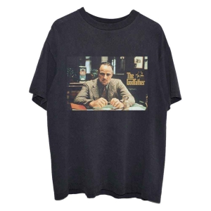 The Godfather - Cafe Scene Uni Bl in the group MERCHANDISE / T-shirt / Film-Musikal at Bengans Skivbutik AB (5547092)