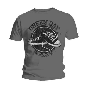 Green Day - Converse Uni Grey  in the group MERCHANDISE / T-shirt / Punk at Bengans Skivbutik AB (5547142r)