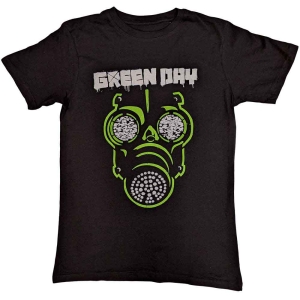 Green Day - Green Mask Uni Bl  in the group MERCHANDISE / T-shirt / Punk at Bengans Skivbutik AB (5547144r)