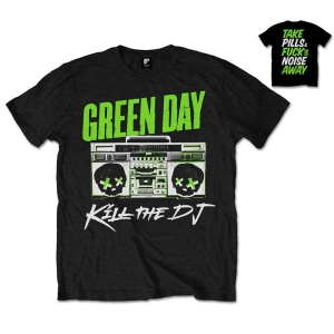 Green Day - Kill The Dj Uni Bl  in the group MERCHANDISE / T-shirt / Punk at Bengans Skivbutik AB (5547148r)