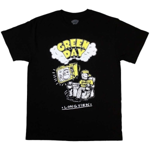 Green Day - Longview Doodle Uni Bl  in the group MERCHANDISE / T-shirt / Punk at Bengans Skivbutik AB (5547153r)