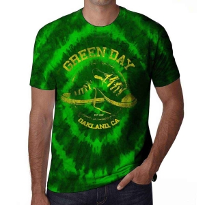 Green Day - All Stars Uni Green Dip-Dye  in the group MERCHANDISE / T-shirt / Punk at Bengans Skivbutik AB (5547162r)