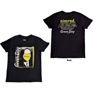 Green Day - Nimrod Tracklist Uni Bl  in the group MERCHANDISE / T-shirt / Punk at Bengans Skivbutik AB (5547174r)