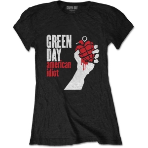 Green Day - American Idiot Lady Bl  in the group MERCHANDISE / T-shirt / Punk at Bengans Skivbutik AB (5547183r)