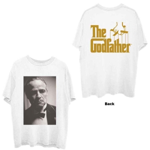 The Godfather - Brando B&W Uni Wht  in the group MERCHANDISE / T-shirt / Film-Musikal at Bengans Skivbutik AB (5547193r)