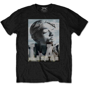 Tupac - La Skyline Boys T-Shirt Bl in the group MERCHANDISE / Merch / Hip Hop-Rap at Bengans Skivbutik AB (5548592r)