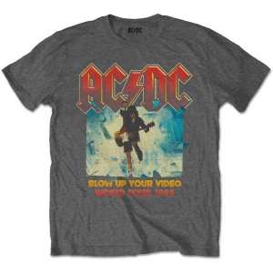 Ac/Dc - Blow Up Your Video Boys T-Shirt Charcoal in the group MERCH / Minsishops-merch / Ac/Dc at Bengans Skivbutik AB (5548603r)