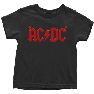 Ac/Dc - Horns Toddler Bl T-Shirt  in the group MERCH / Minsishops-merch / Ac/Dc at Bengans Skivbutik AB (5548607r)