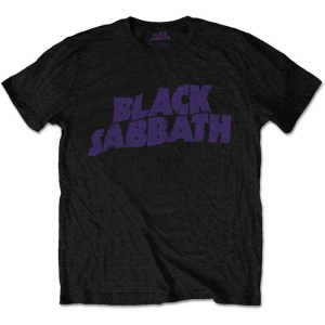 Black Sabbath - Wavy Logo Boys Bl T-Shirt in the group MERCHANDISE / Merch / Hårdrock at Bengans Skivbutik AB (5548667r)
