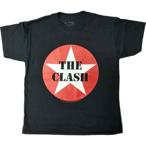 The Clash - Classic Star Boys T-Shirt Bl in the group MERCHANDISE / Merch / Punk at Bengans Skivbutik AB (5548674r)