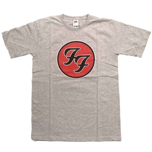 Foo Fighters - Ff Logo Boys T-Shirt Heather  in the group MERCHANDISE / Merch / Pop-Rock at Bengans Skivbutik AB (5548688r)