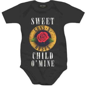 Guns N Roses - Child O' Mine Rose Toddler Bl Babygrow in the group MERCHANDISE / Merch / Hårdrock at Bengans Skivbutik AB (5548703r)