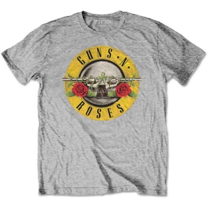 Guns N Roses - Classic Logo Boys T-Shirt Heather in the group MERCHANDISE / Merch / Hårdrock at Bengans Skivbutik AB (5548708r)