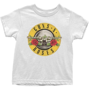 Guns N Roses - Classic Logo Toddler T-Shirt Wht in the group MERCHANDISE / Merch / Hårdrock at Bengans Skivbutik AB (5548711r)