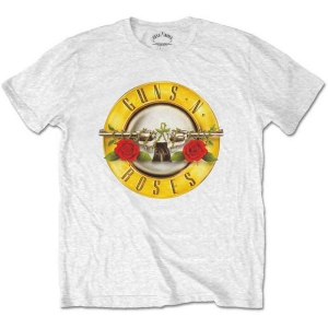 Guns N Roses - Packaged Classic Logo Boys T-Shirt Wht in the group MERCHANDISE / Merch / Hårdrock at Bengans Skivbutik AB (5548720r)