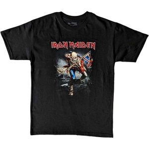 Iron Maiden - Trooper Boys T-Shirt Bl in the group MERCHANDISE / Merch / Hårdrock at Bengans Skivbutik AB (5548726r)