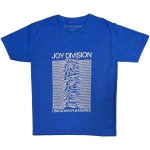 Joy Division - Unknown Pleasures Fp Boys T-Shirt Blue in the group MERCHANDISE / Merch / Pop-Rock at Bengans Skivbutik AB (5548735r)