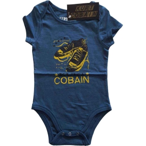 Kurt Cobain - Laces Toddler Navy Babygrow in the group MERCHANDISE / Merch / Pop-Rock at Bengans Skivbutik AB (5548742r)