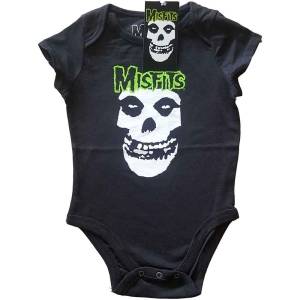 The Misfits - Skull & Logo Toddler Bl Babygrow in the group MERCHANDISE / Merch / Punk at Bengans Skivbutik AB (5548754r)