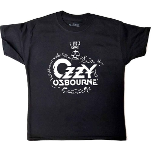 Ozzy Osbourne - Logo Boys T-Shirt Bl in the group MERCHANDISE / Merch / Hårdrock at Bengans Skivbutik AB (5548782r)