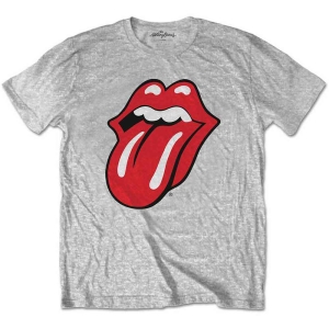 Rolling Stones - Classic Tongue Boys T-Shirt Heather in the group MERCHANDISE / Merch / Pop-Rock at Bengans Skivbutik AB (5548823r)