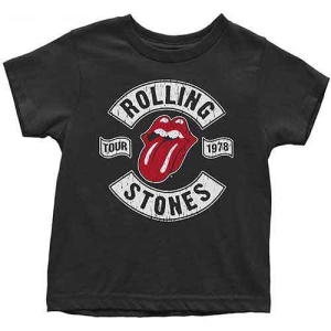 Rolling Stones - Us Tour 1978 Toddler T-Shirt Bl in the group MERCHANDISE / Merch / Pop-Rock at Bengans Skivbutik AB (5548832r)