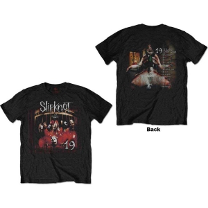 Slipknot - Debut Album - 19 Boys T-Shirt Bl in the group MERCHANDISE / Merch / Hårdrock at Bengans Skivbutik AB (5548842r)