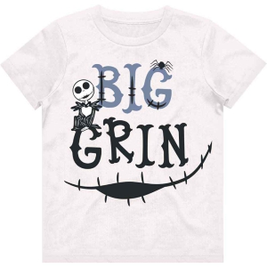 Disney - Tnbc Big Grin Boys T-Shirt T-Shirt Wht in the group OTHER / MK Export CDON Merch at Bengans Skivbutik AB (5548856r)