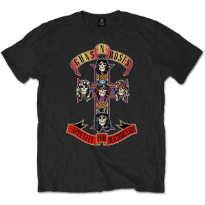 Guns N Roses - Appetite For Destruction Uni Bl in the group MERCHANDISE / T-shirt / Hårdrock at Bengans Skivbutik AB (5549123r)