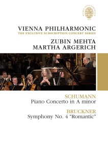 Martha Argerich Wiener Philharmoni - Schumann/Bruckner: Piano Concerto I in the group OUR PICKS / Friday Releases / Friday the 21th June 2024 at Bengans Skivbutik AB (5549217)