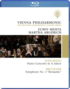 Martha Argerich Zubin Mehta Wiene - Schumann / Bruckner: Piano Concerto in the group MUSIK / Musik Blu-Ray / Kommande / Klassiskt at Bengans Skivbutik AB (5549220)